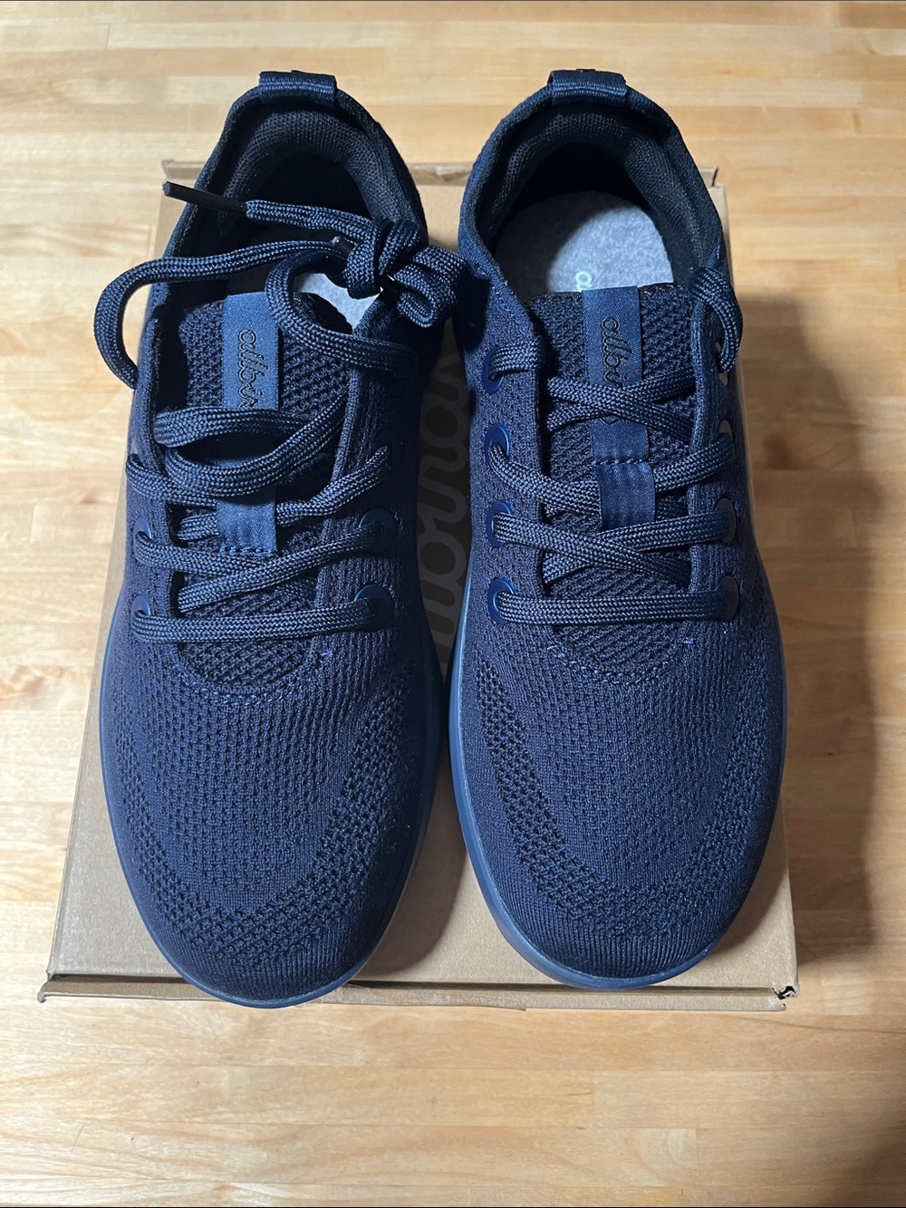 Allbirds Tree Runner Go Women’s Navy Knit Sneakers